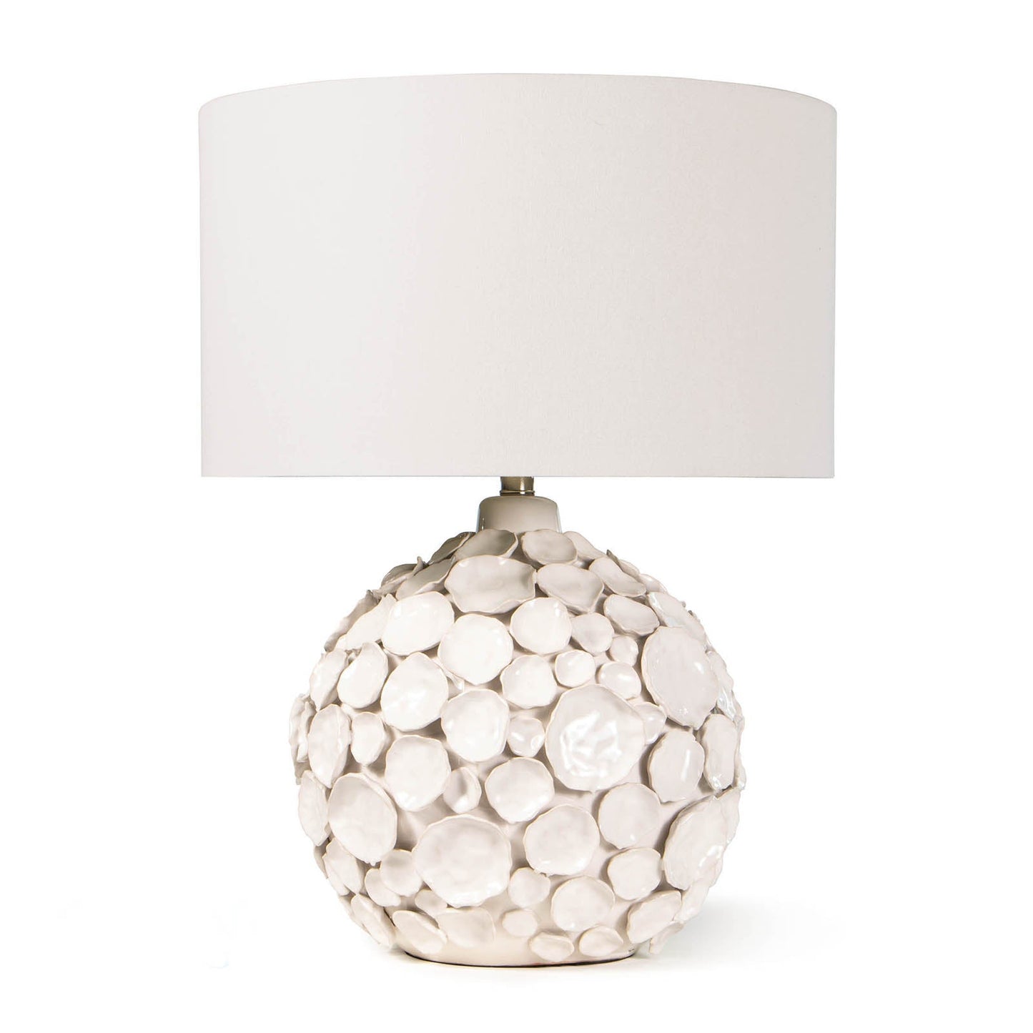 Lucia Ceramic Table Lamp White