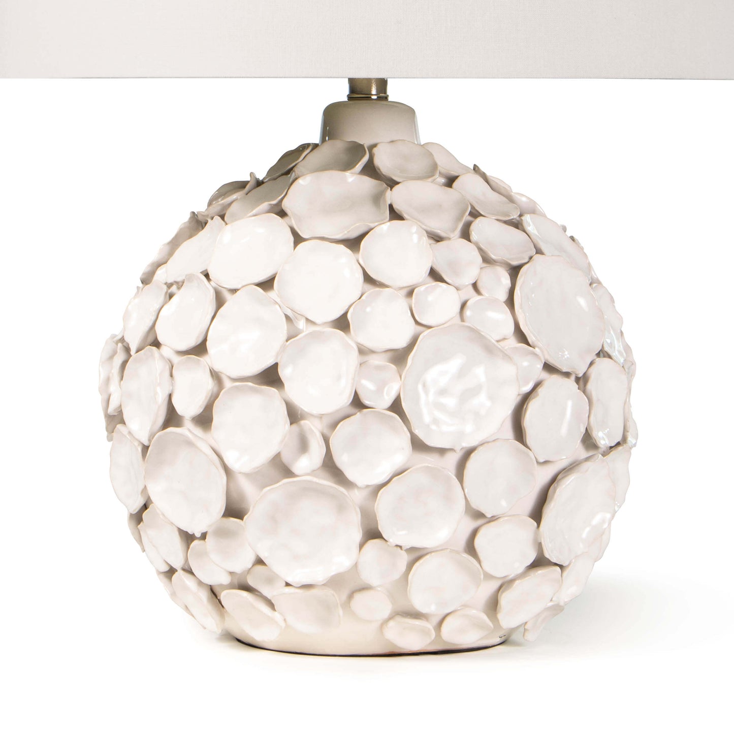 Lucia Ceramic Table Lamp White