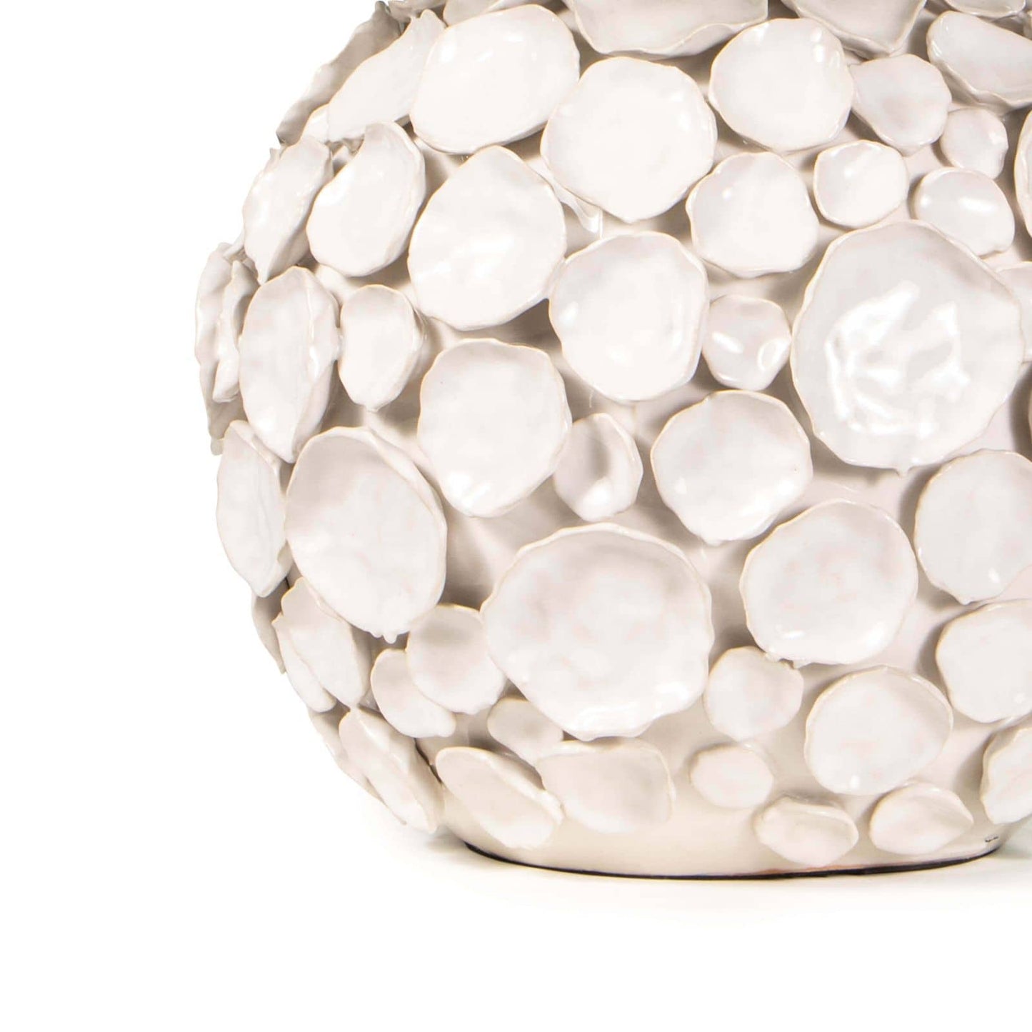 Lucia Ceramic Table Lamp White