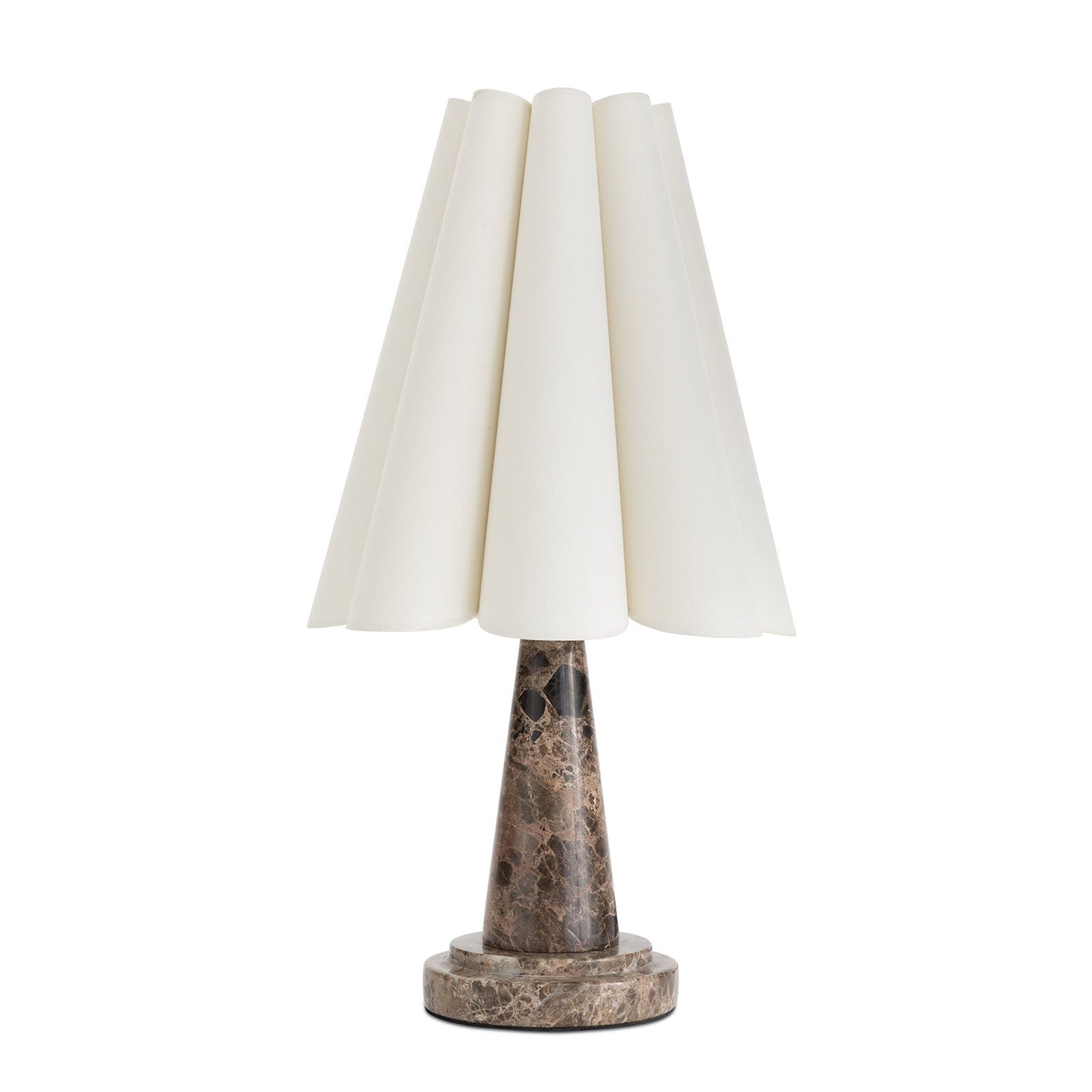 Segal Marble Mini Lamp Brown