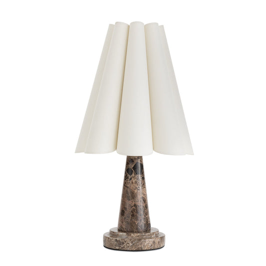 Segal Marble Mini Lamp Brown