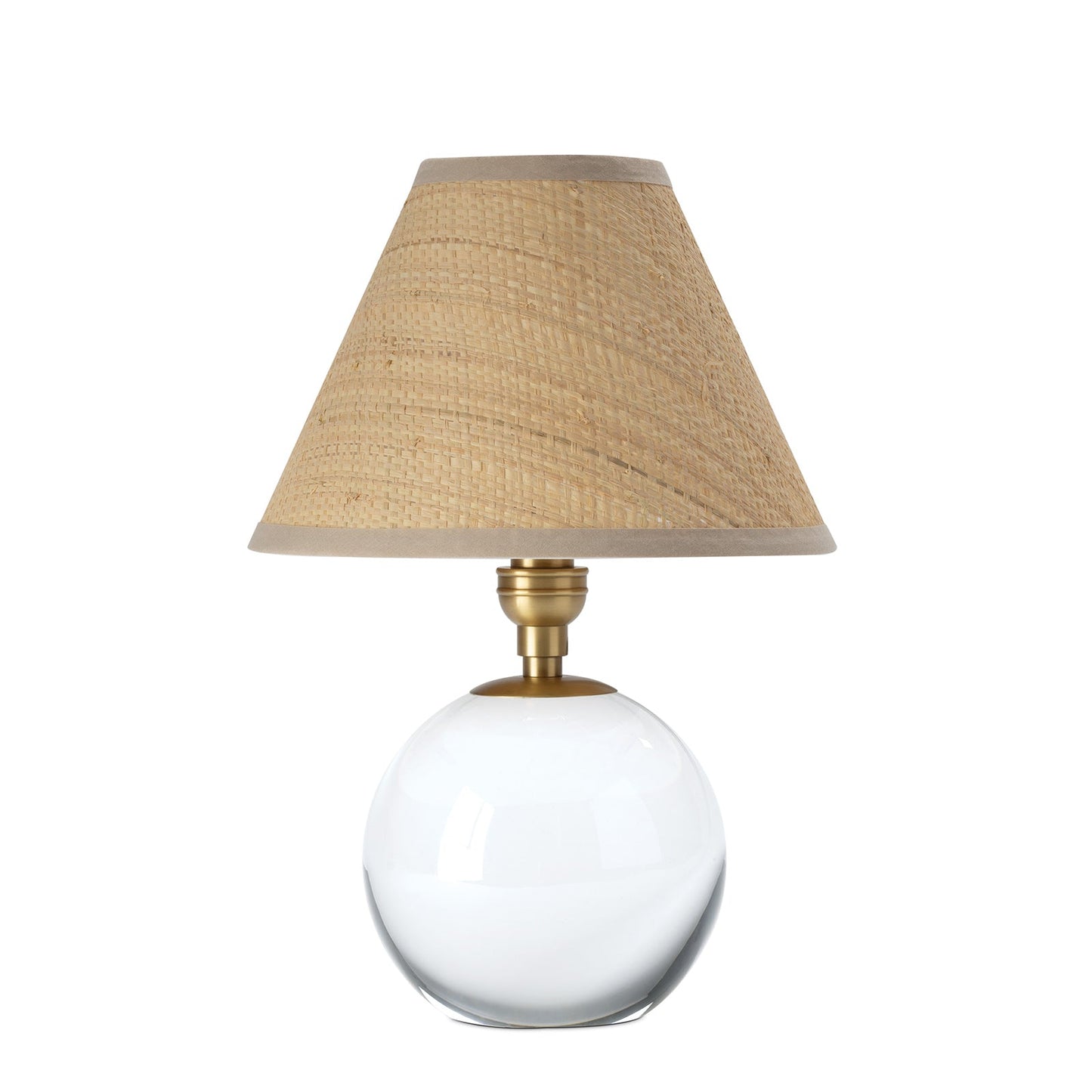 Giorgio Crystal Mini Lamp Rattan