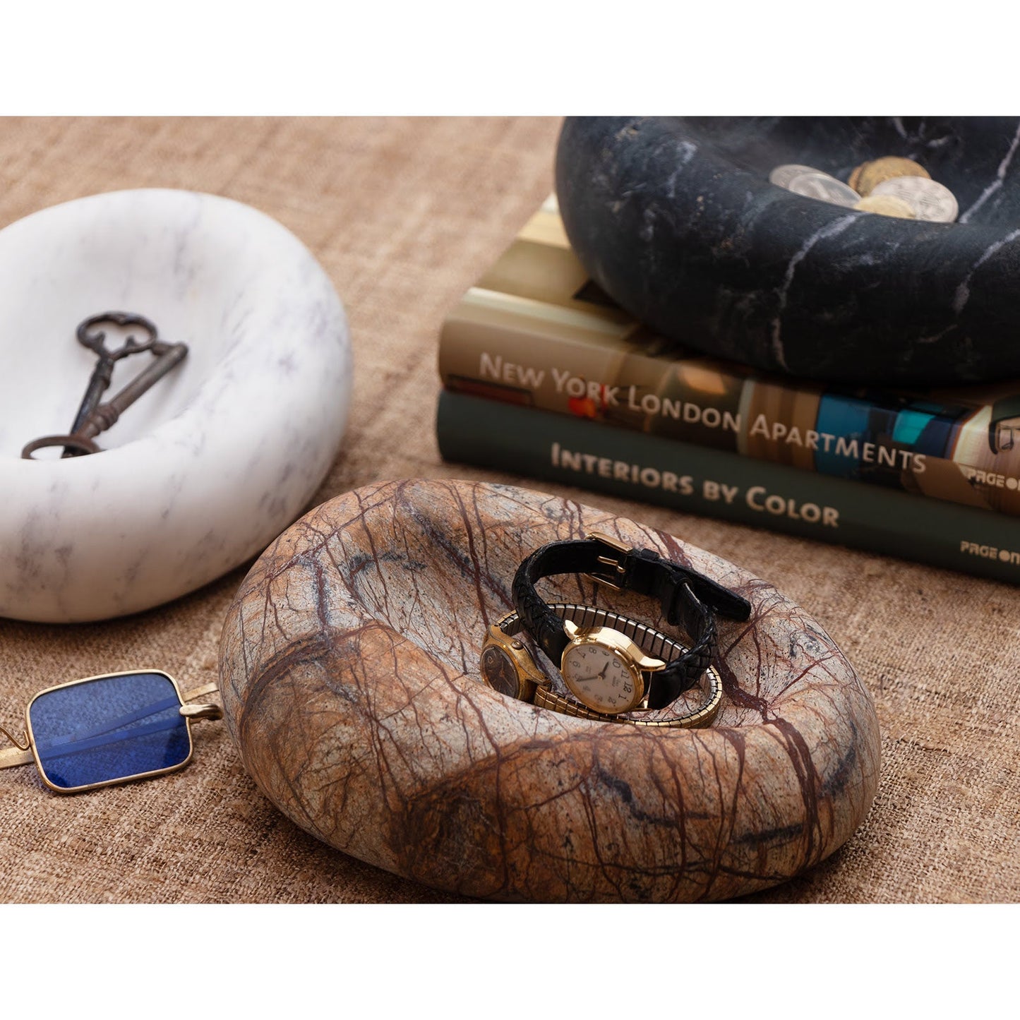 Lagoon Marble Bowl Black