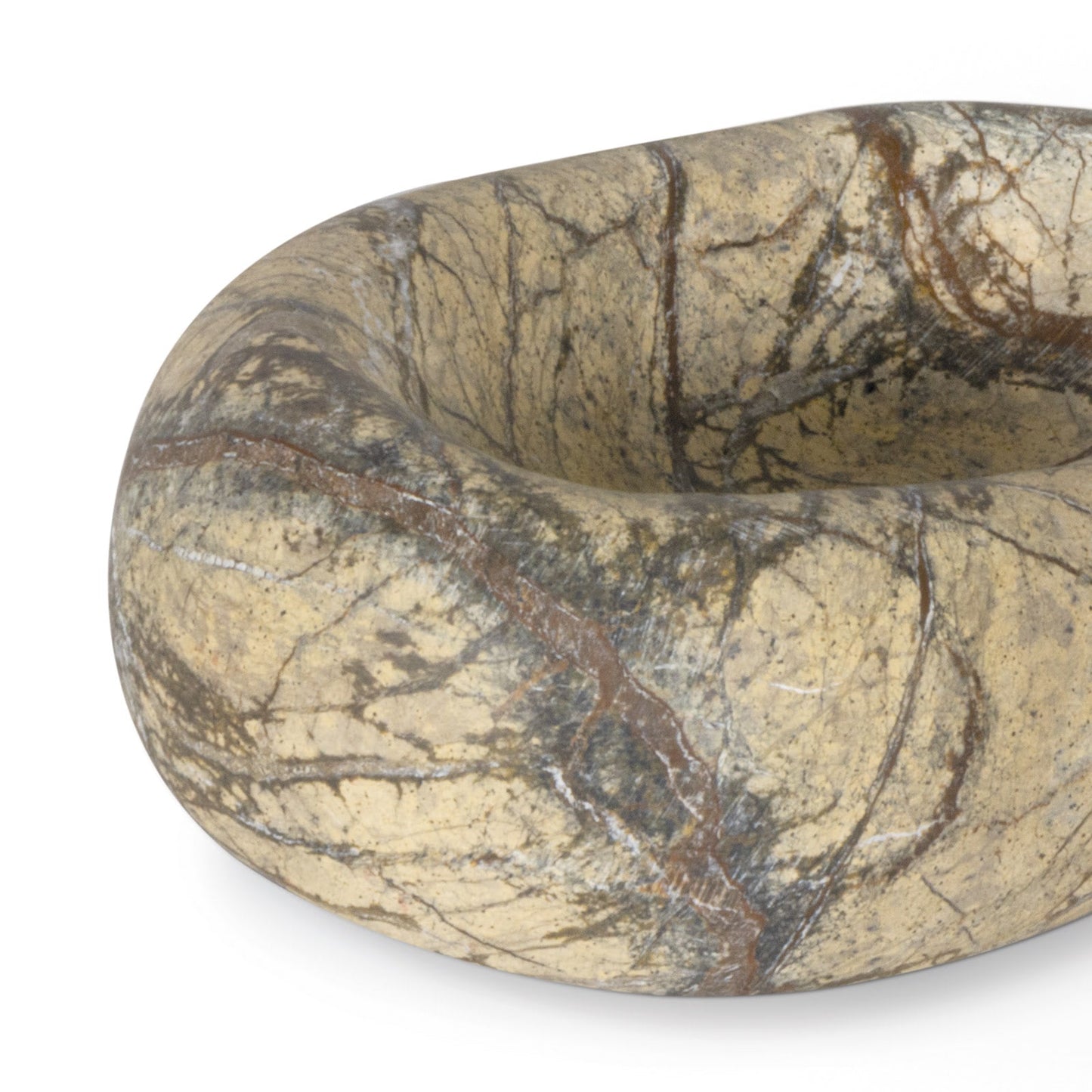 Lagoon Marble Bowl Brown