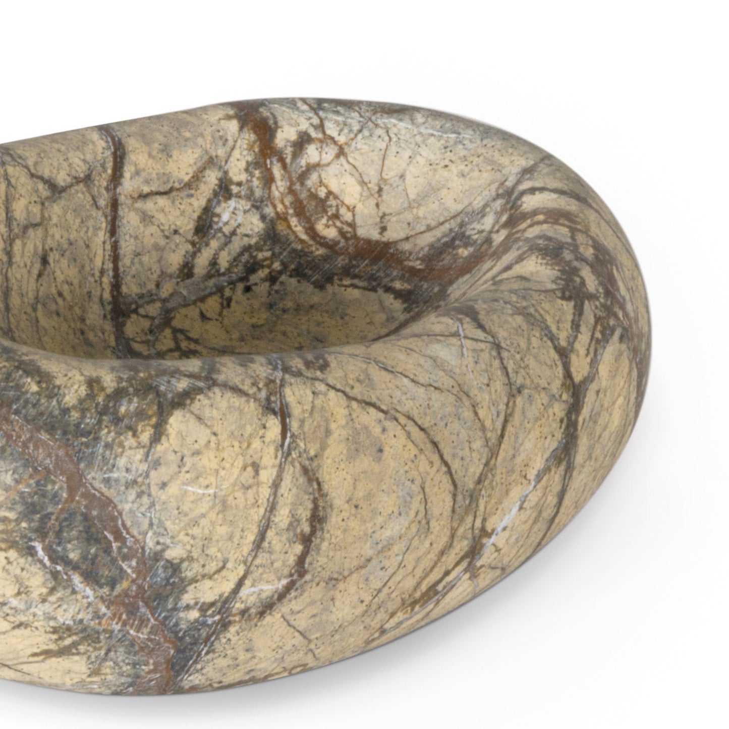 Lagoon Marble Bowl Brown