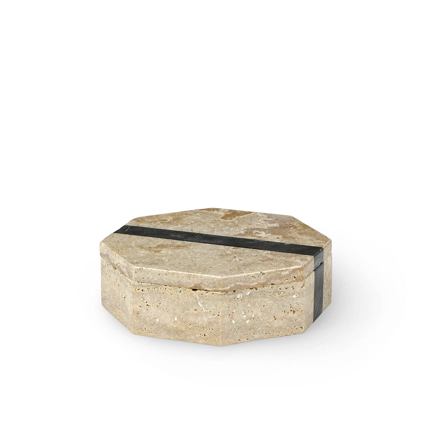 Griffith Travertine Box Hex
