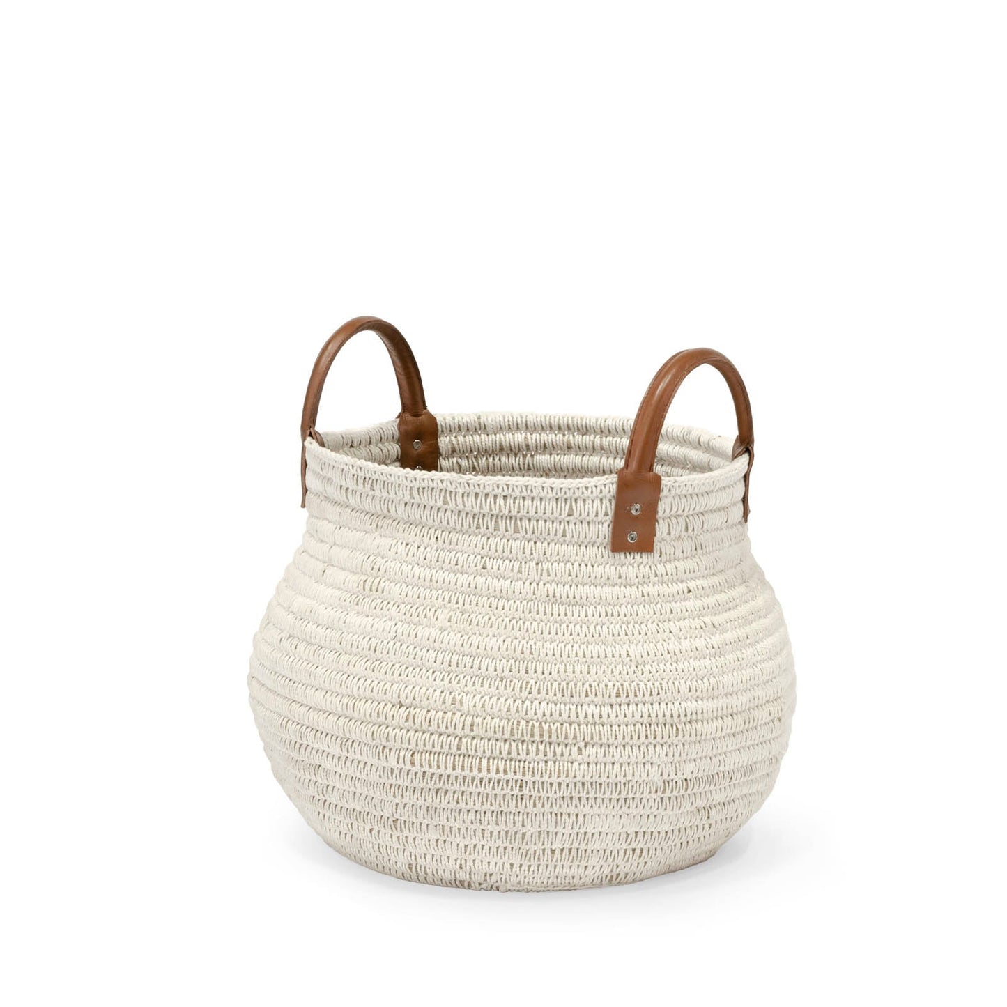 Cairo Basket White Small