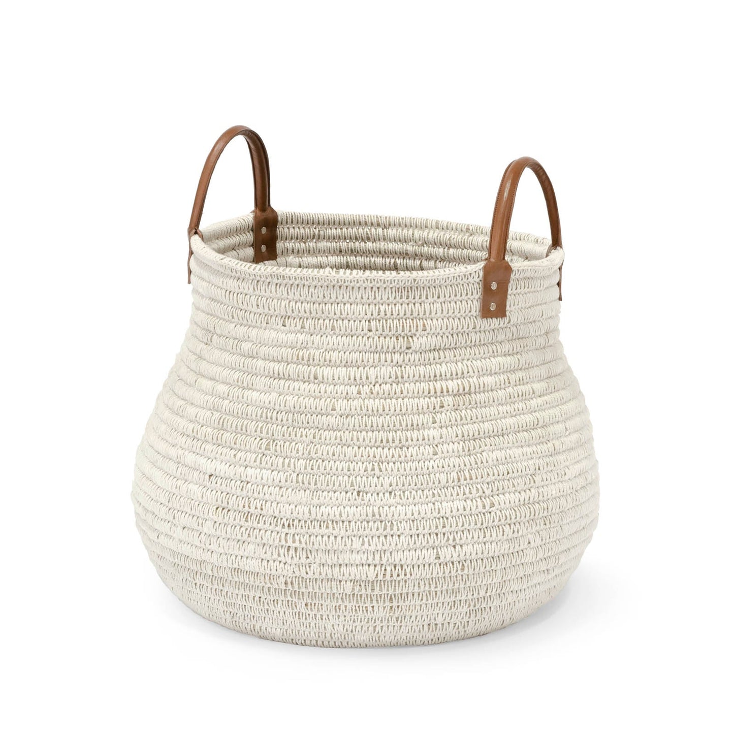 Cairo Basket White Large