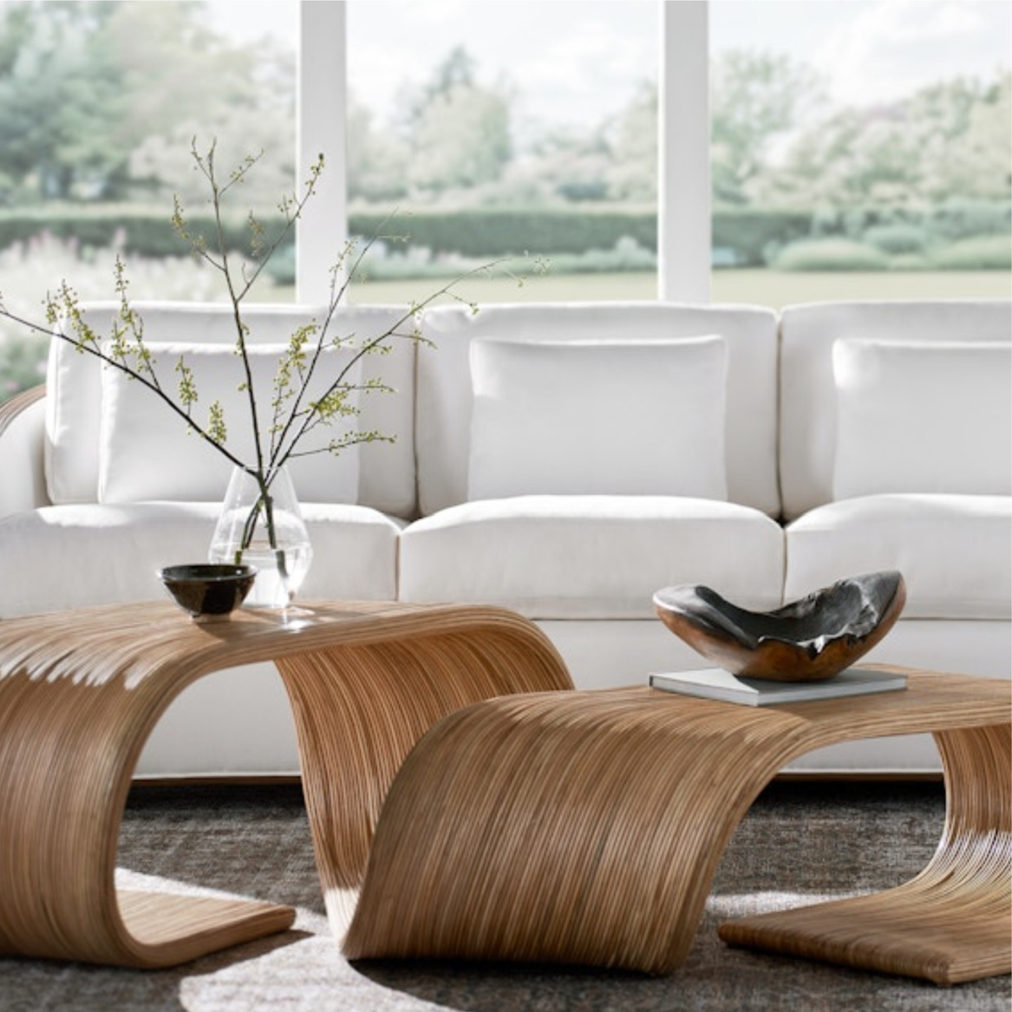 Allegro Rattan Coffee Table Natural