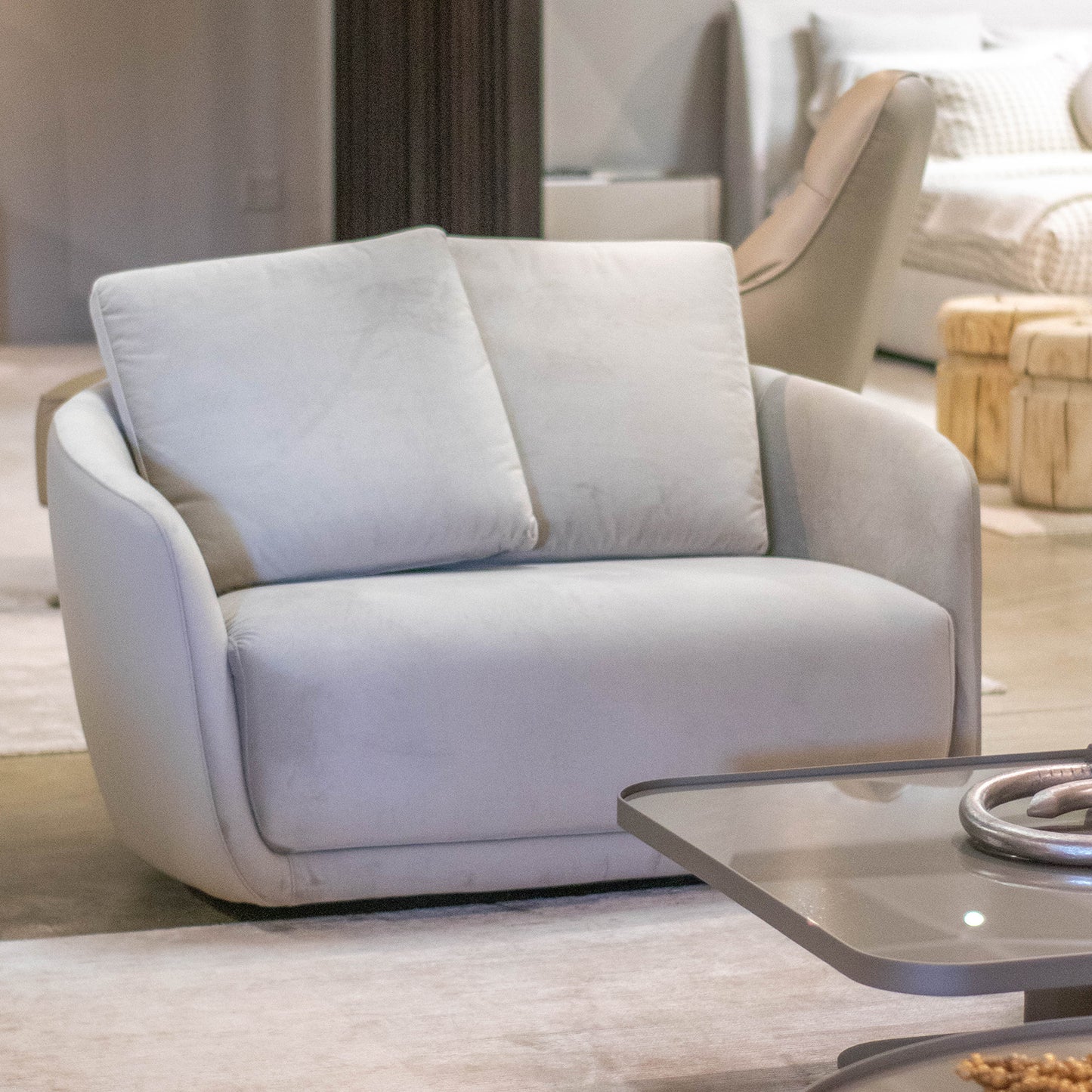 Genive Swivel Armchair