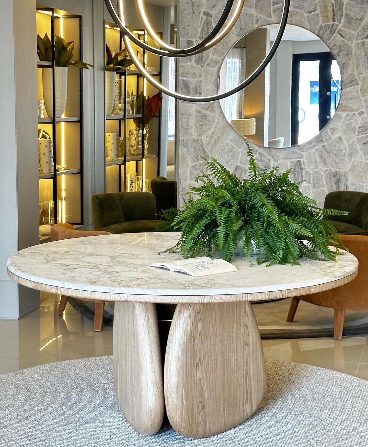 Collete Dining Table Marble