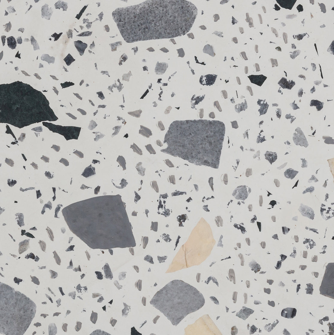 Slab Faux Terrazzo Side Table (1+ Color Options)