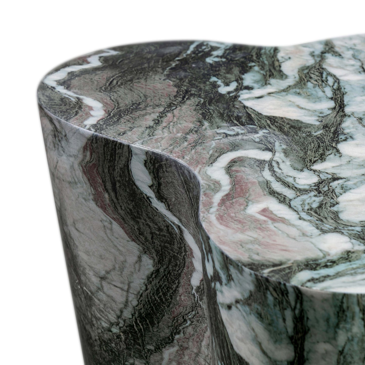 Slab 18" Concrete Side Table (2+ Color Options)