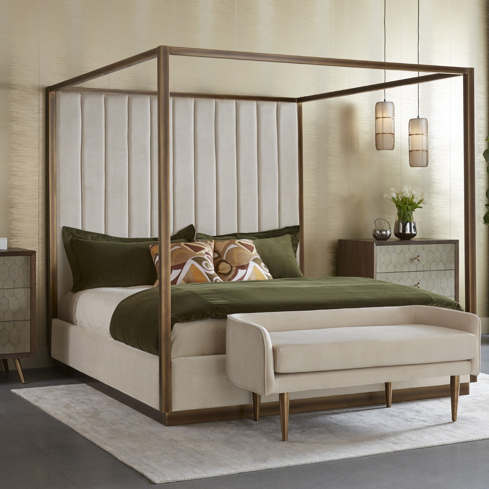 Casette Canopy Bed - King - Piccolo Prosecco