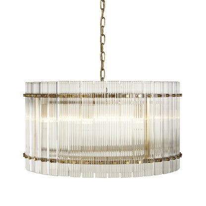 Kore Chandelier - Small - Brass - Clear