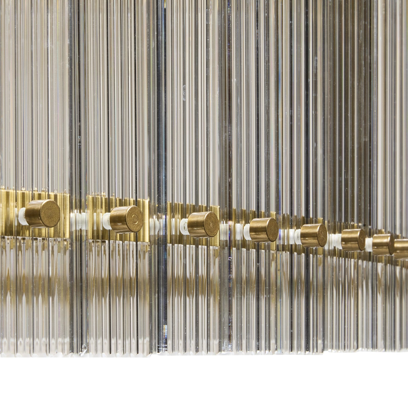 Kore Chandelier - Large - Brass - Clear