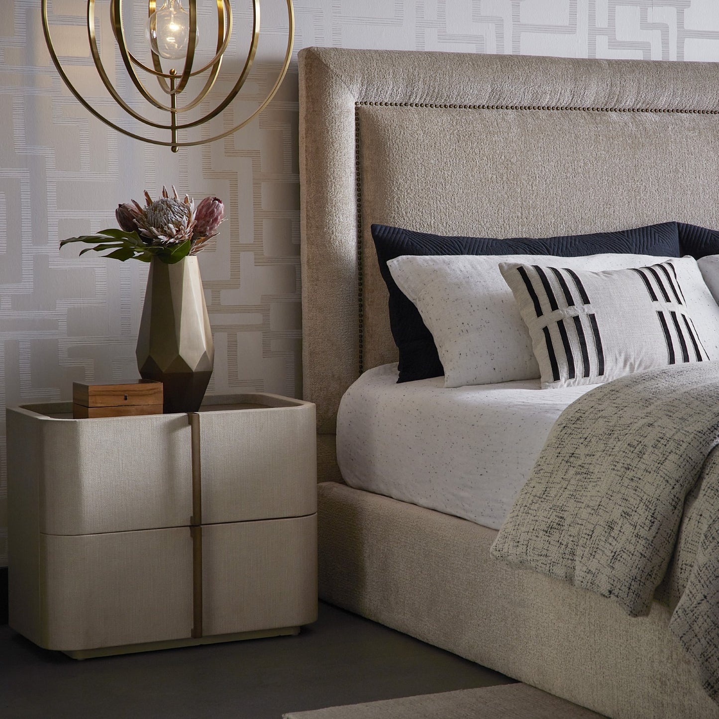 Jamille Nightstand - Small - Cream