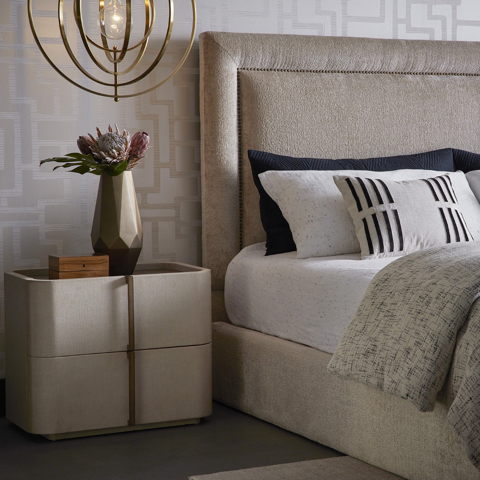 Jamille Nightstand - Small - Cream