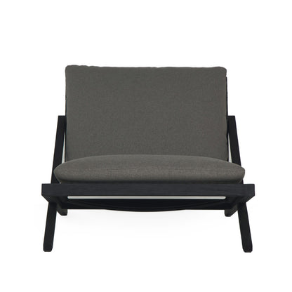 Bari Lounge Chair - Charcoal - Gracebay Grey