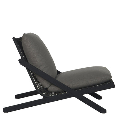 Bari Lounge Chair - Charcoal - Gracebay Grey