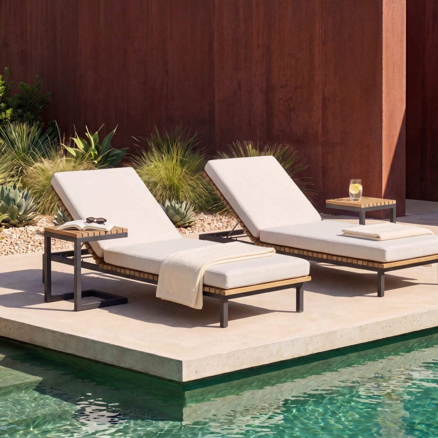Geneve Lounger - Palazzo Cream
