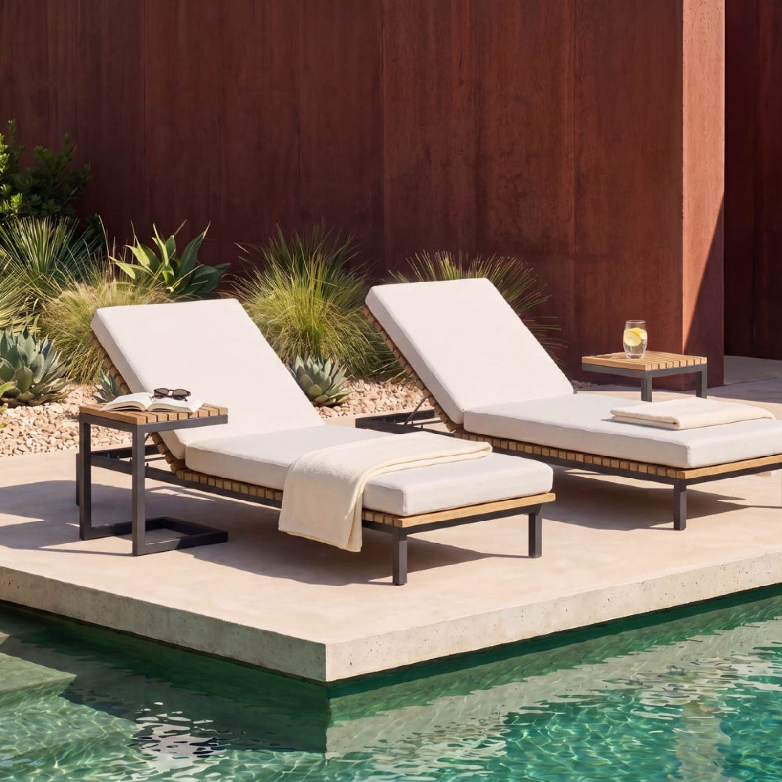 Geneve Lounger - Palazzo Cream