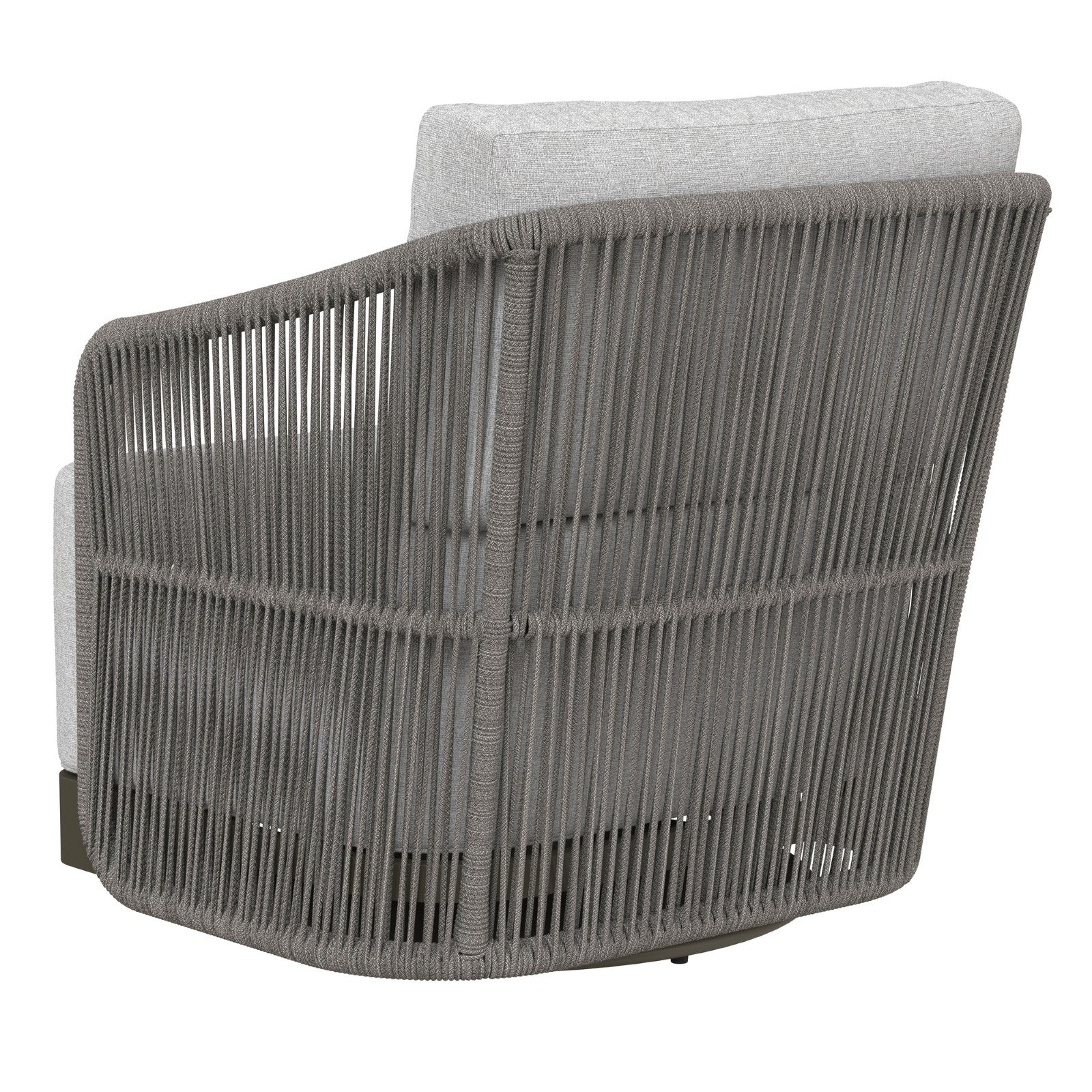 Allariz Swivel Armchair - Warm Grey - Gracebay Light Grey