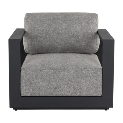 Tavira Armchair - Charcoal - Lanikai Salt And Pepper