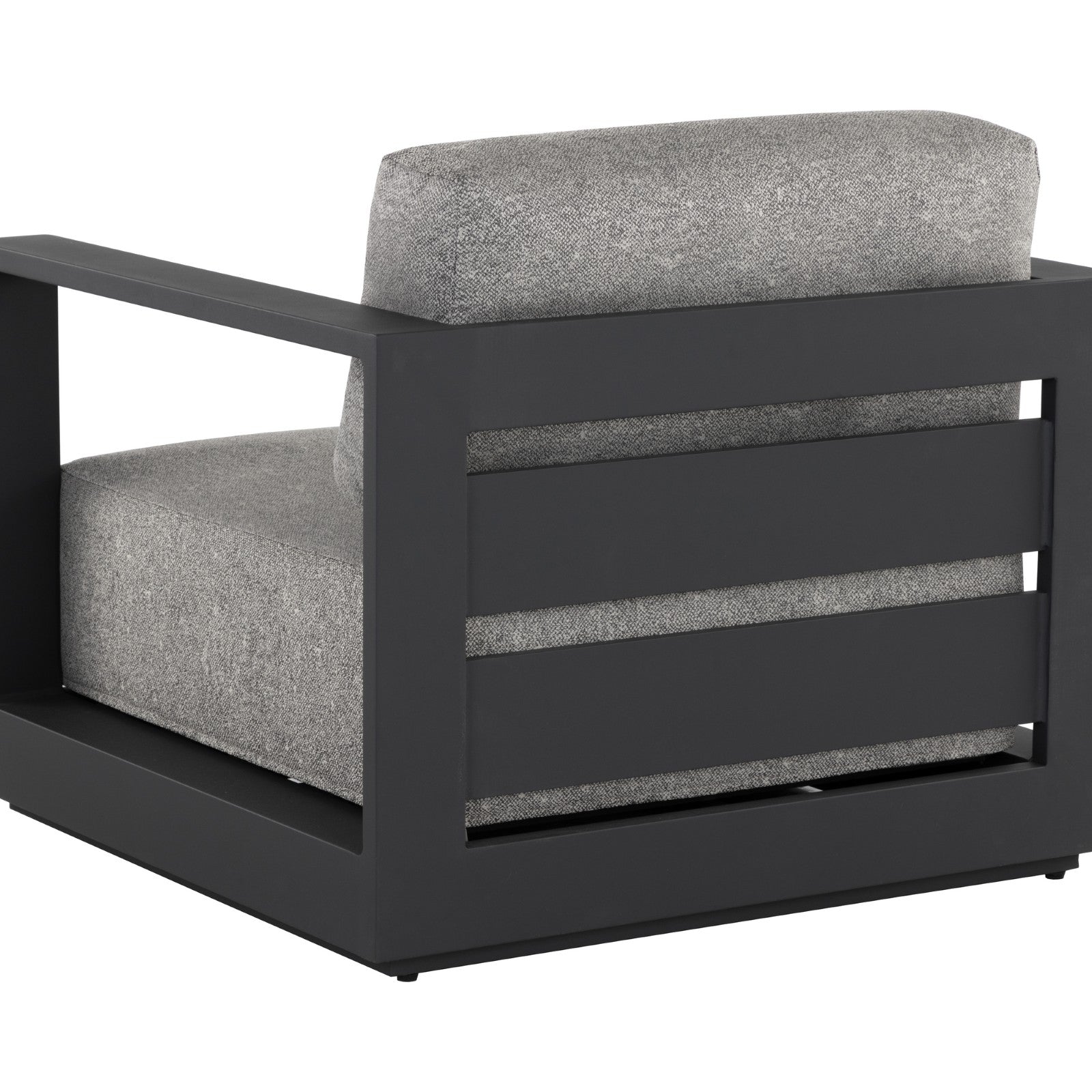 Tavira Armchair - Charcoal - Lanikai Salt And Pepper