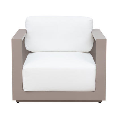 Tavira Armchair - Greige - Stinson White