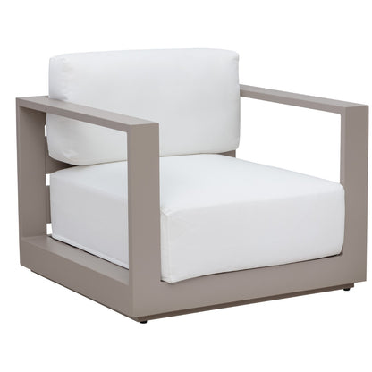 Tavira Armchair - Greige - Stinson White