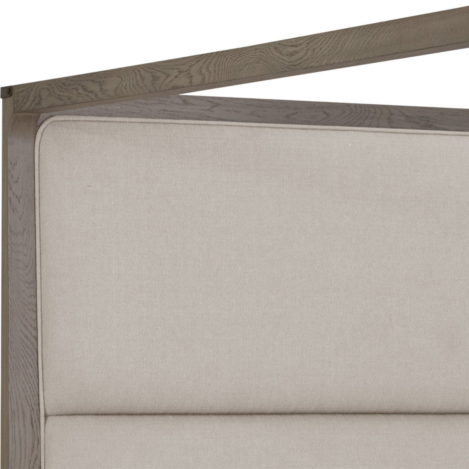 Danette Canopy Bed - King - Zenith Taupe Grey