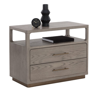 Danette Nightstand - Grey