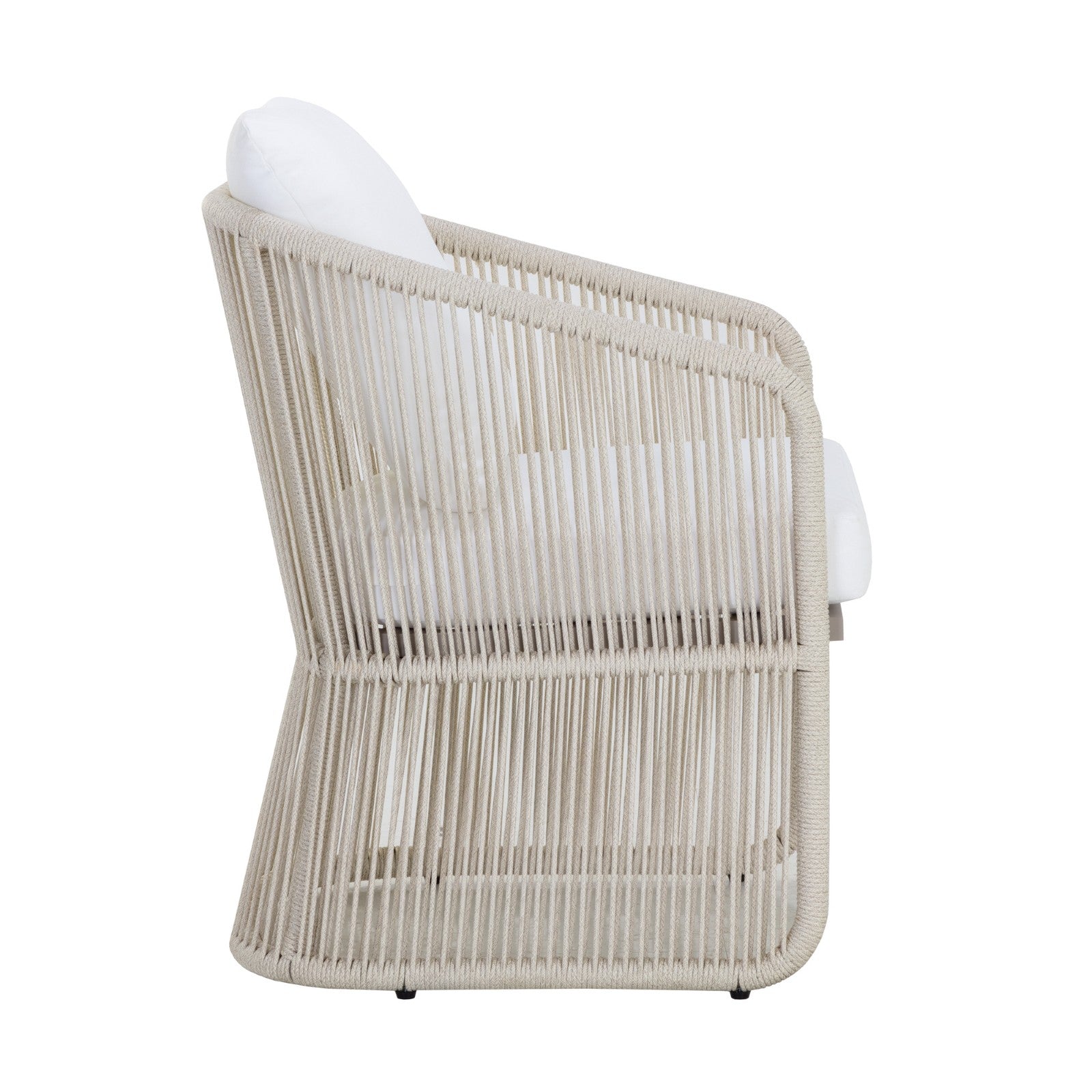 Allariz Dining Armchair - Greige - Stinson White