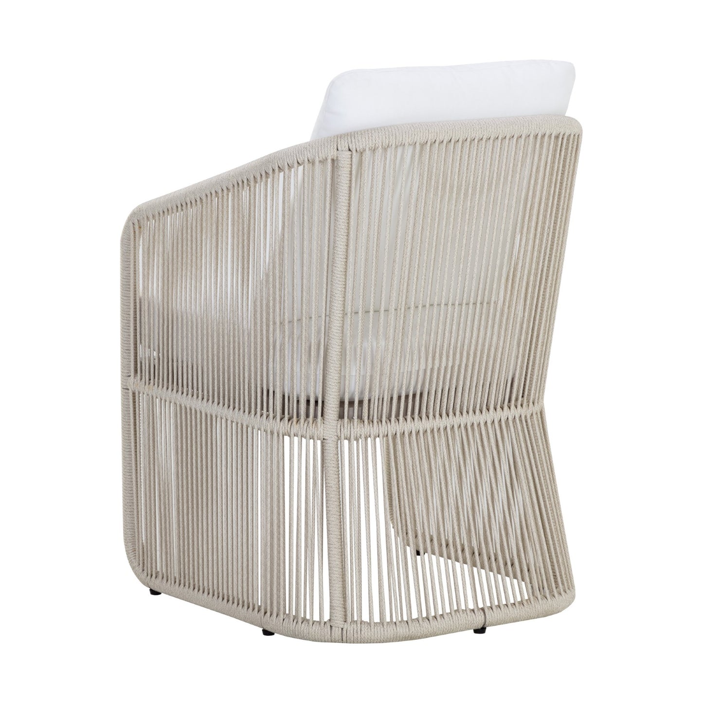 Allariz Dining Armchair - Greige - Stinson White