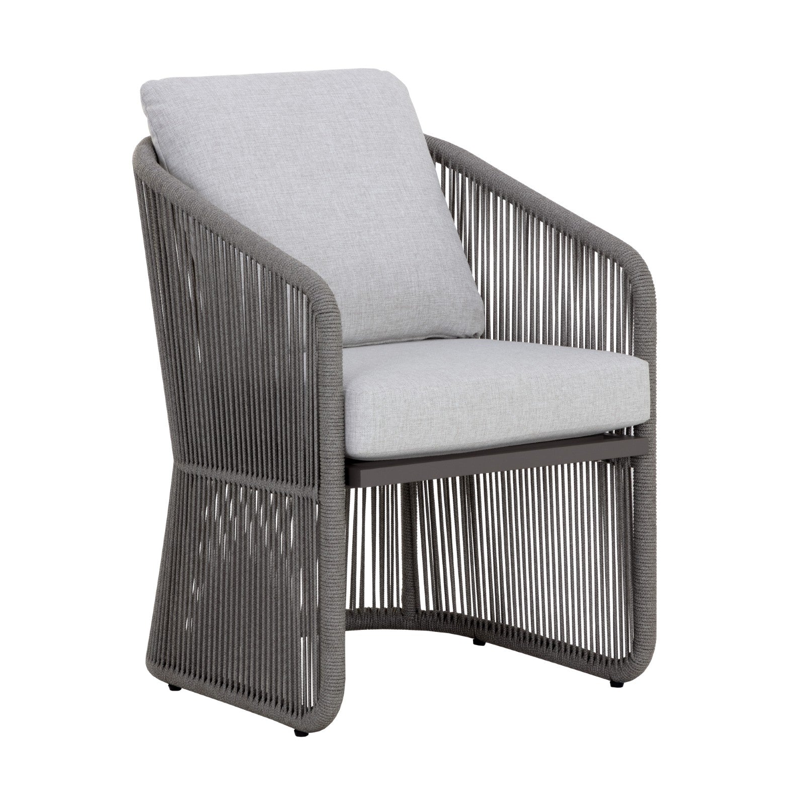 Allariz Dining Armchair - Warm Grey - Gracebay Light Grey