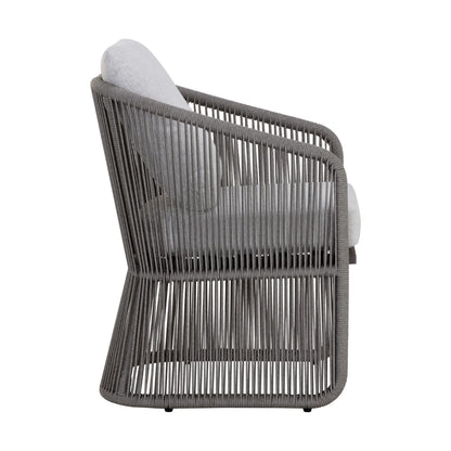 Allariz Dining Armchair - Warm Grey - Gracebay Light Grey