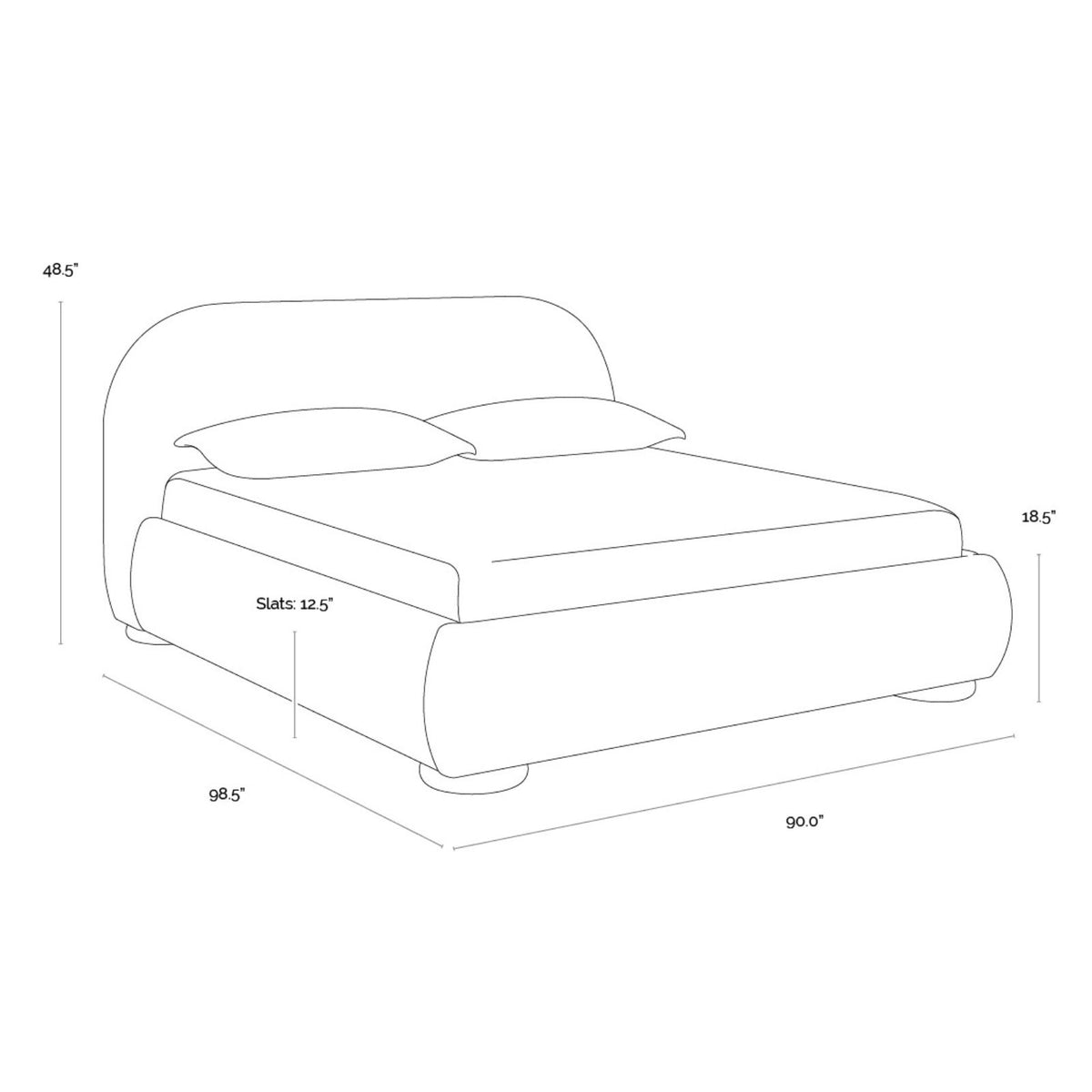 Marin Bed - King