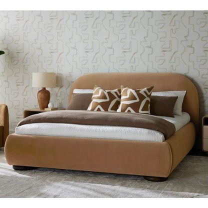 Marin Bed - King - Caramel