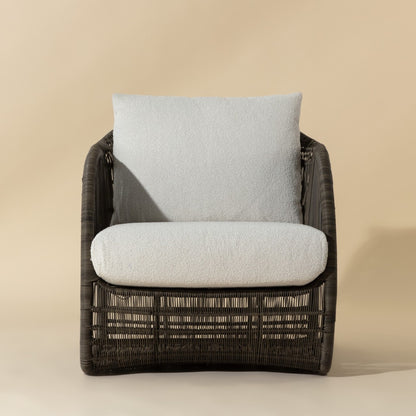 Tulum Lounge Chair - Louis Cream