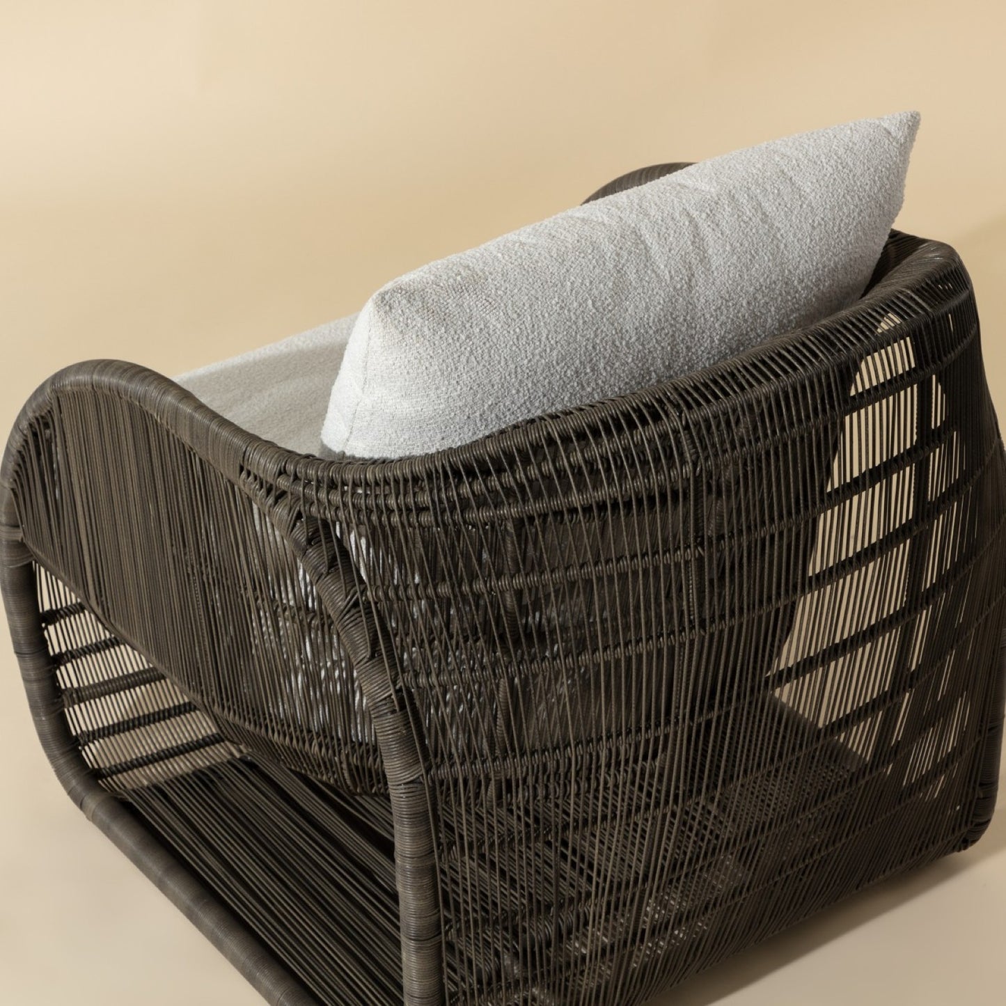 Tulum Lounge Chair - Louis Cream