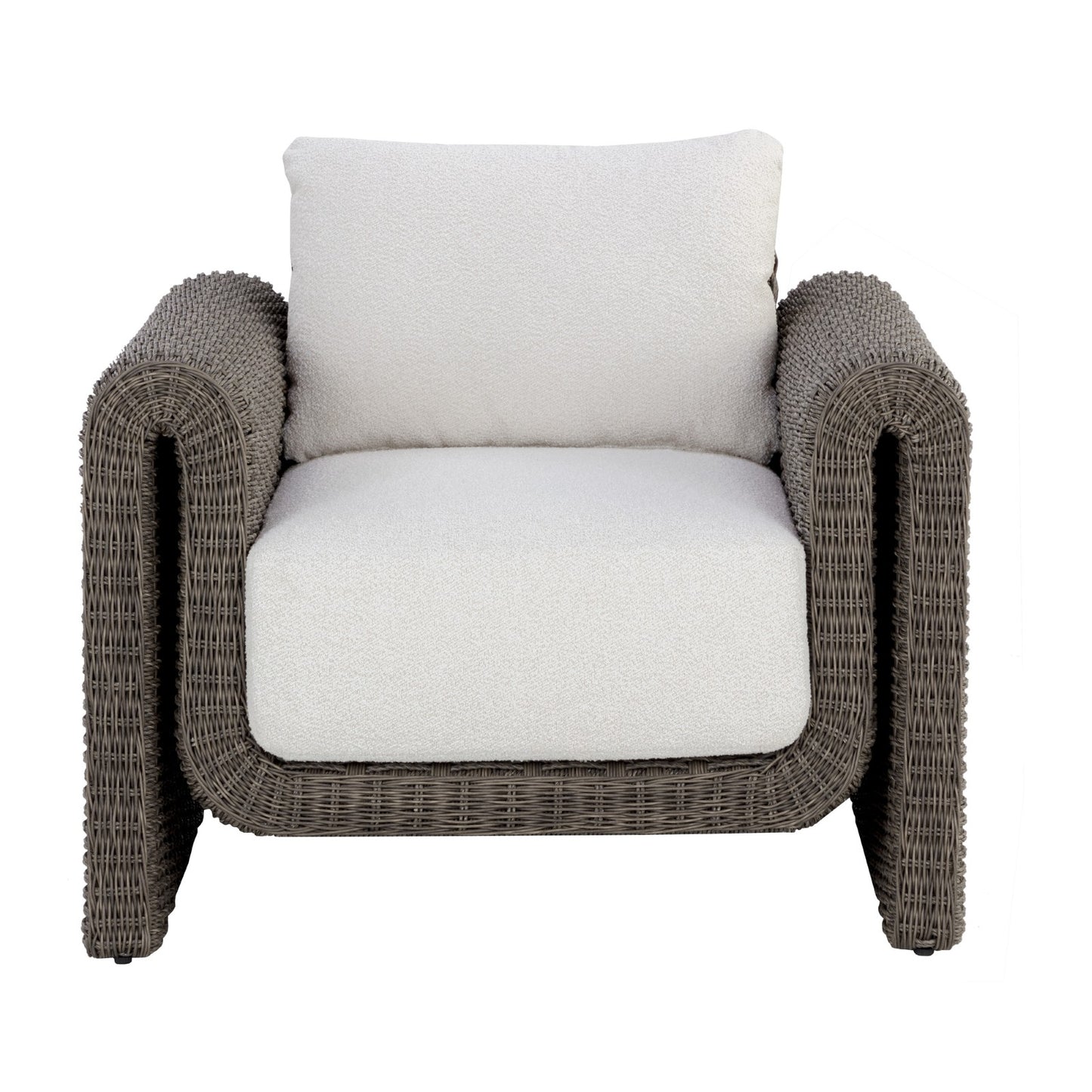 Tibi Armchair - Grey - Louis Cream