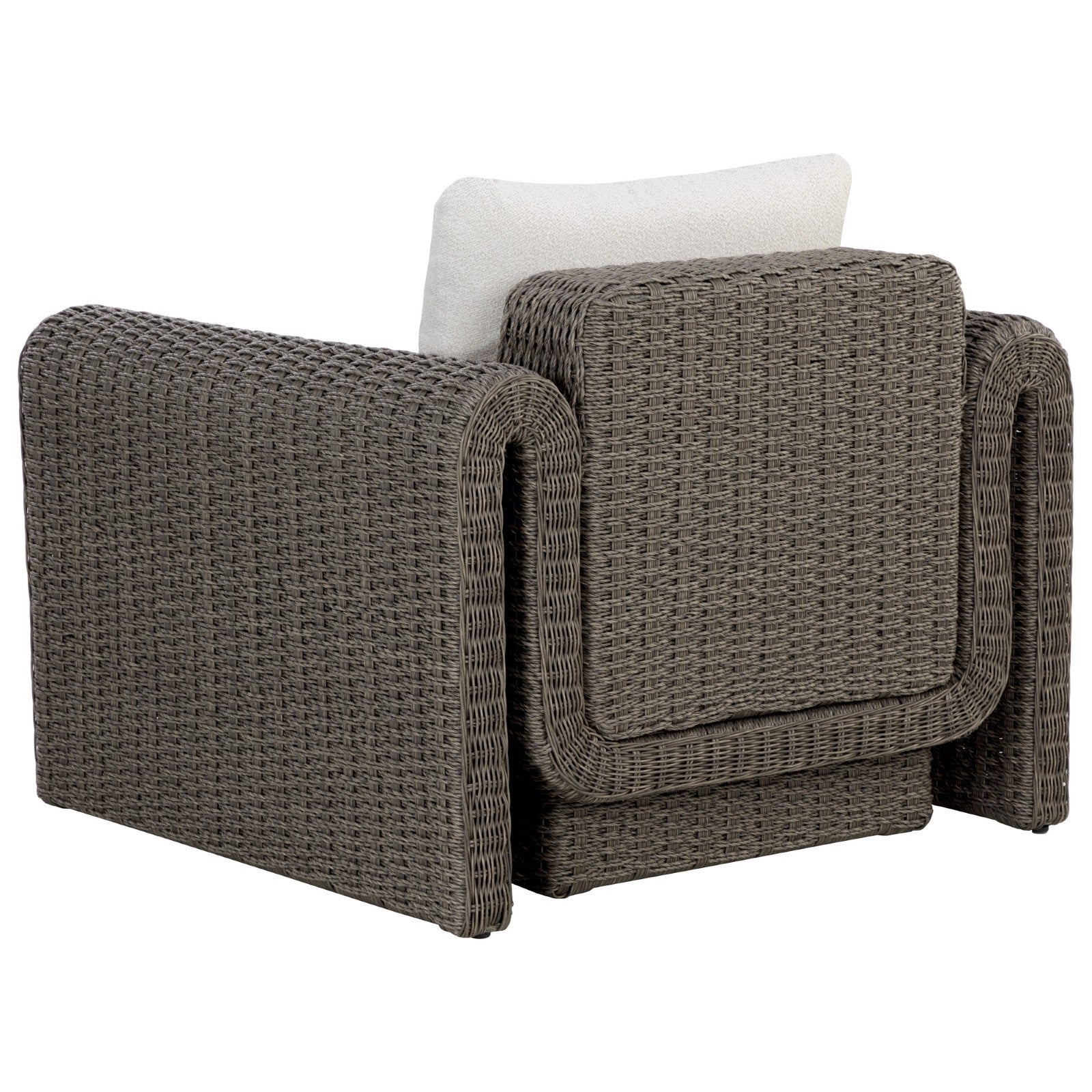 Tibi Armchair - Grey - Louis Cream