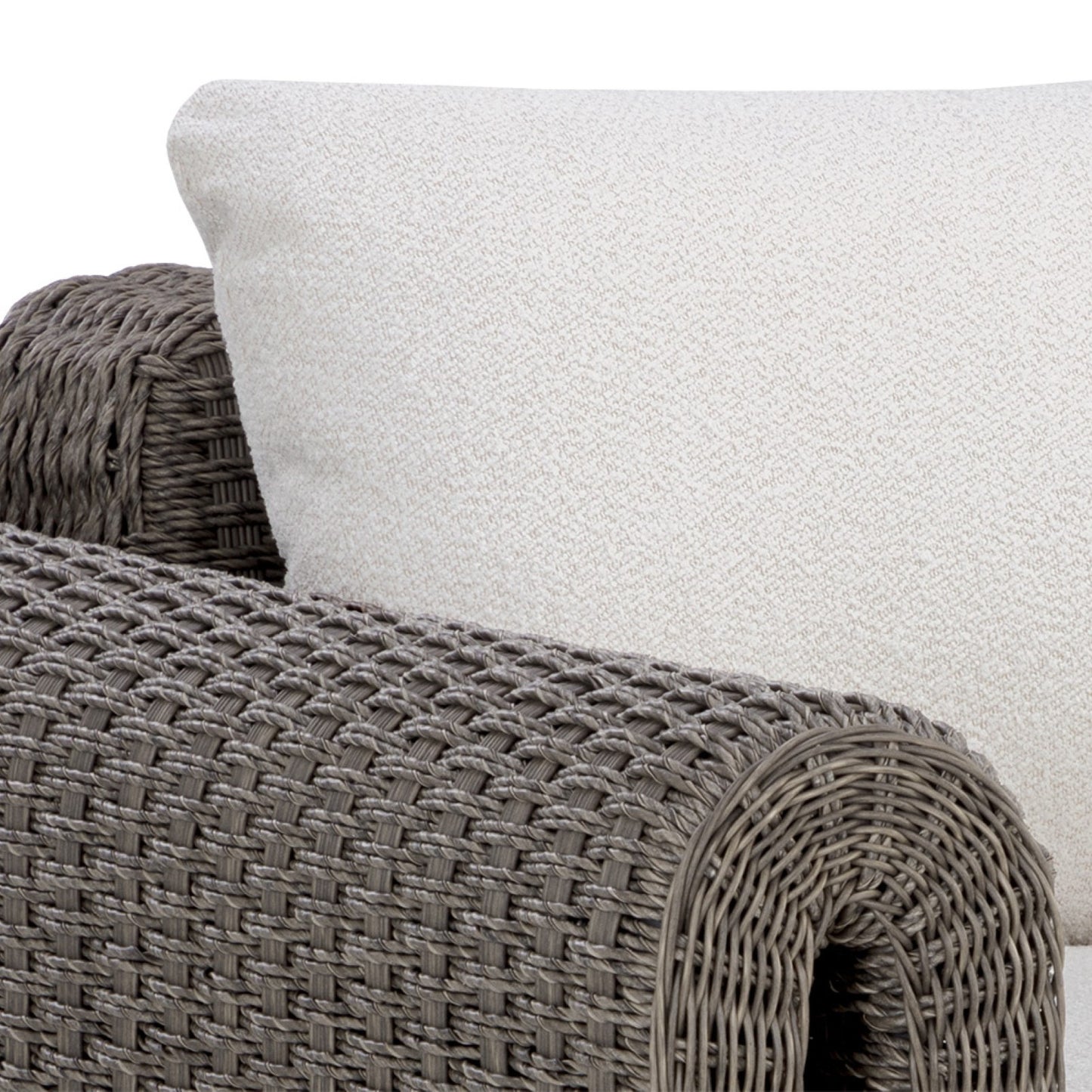 Tibi Armchair - Grey - Louis Cream