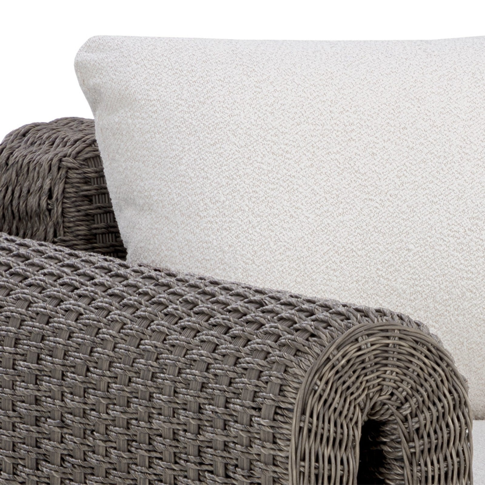 Tibi Armchair - Grey - Louis Cream
