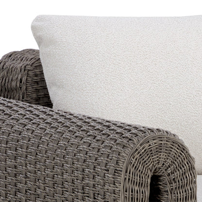 Tibi Armchair - Grey - Louis Cream