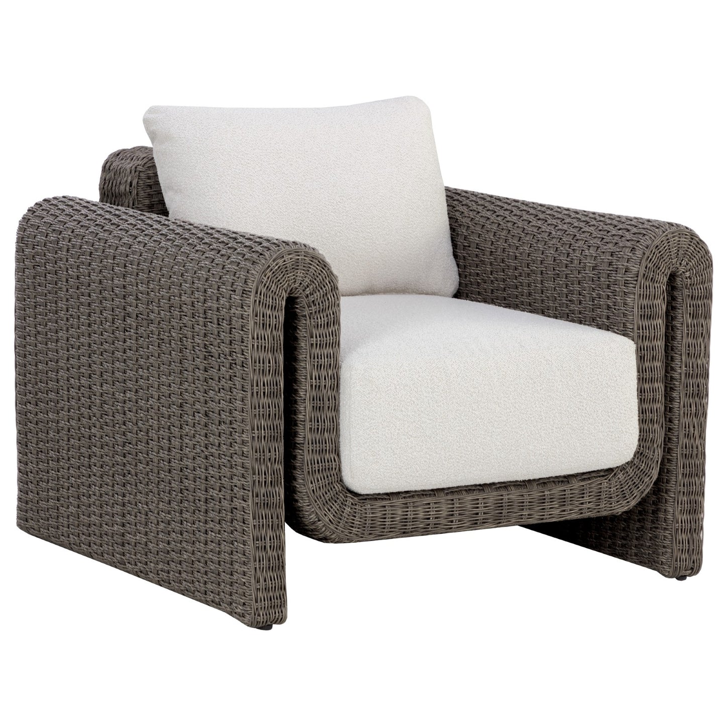 Tibi Armchair - Grey - Louis Cream