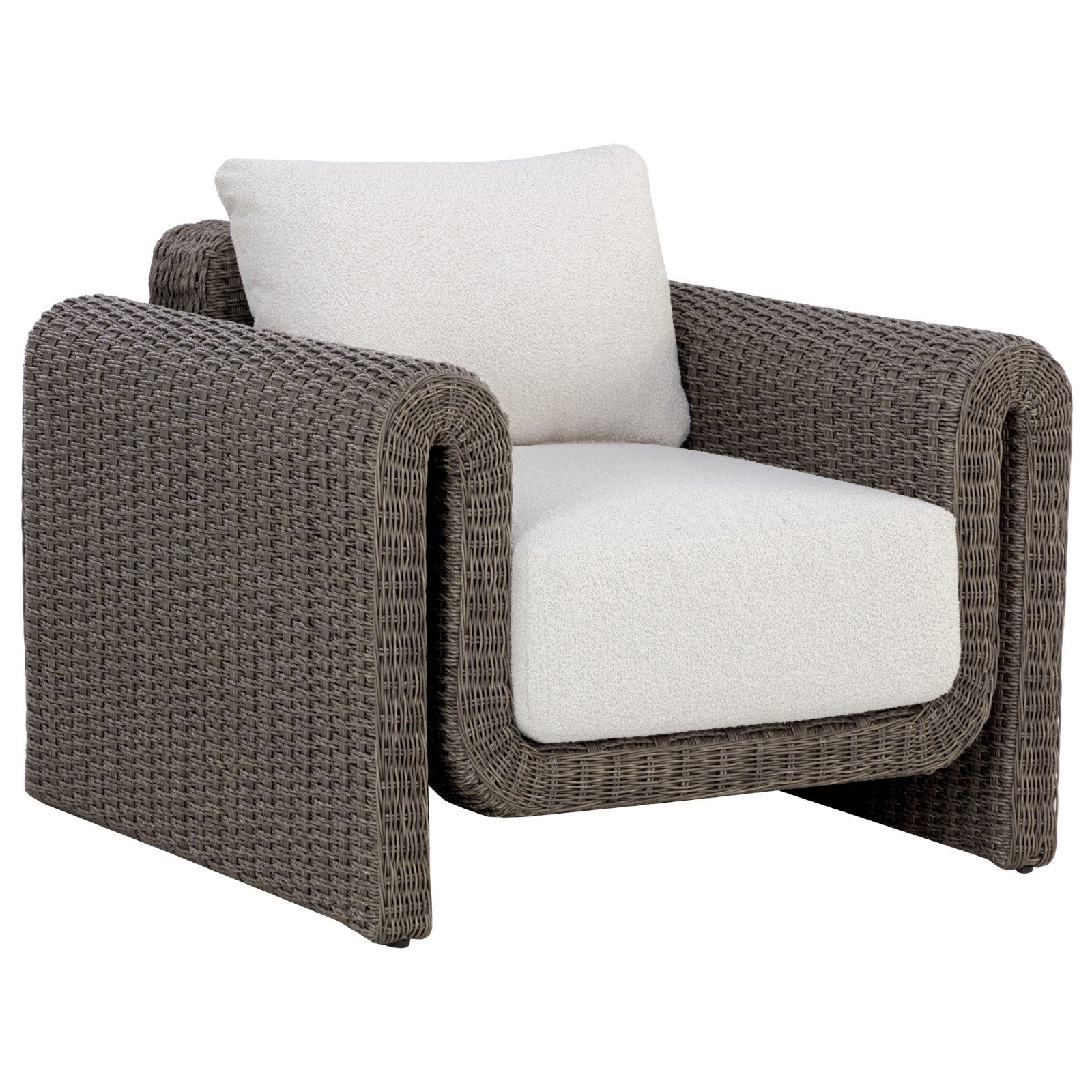Tibi Armchair - Grey - Louis Cream