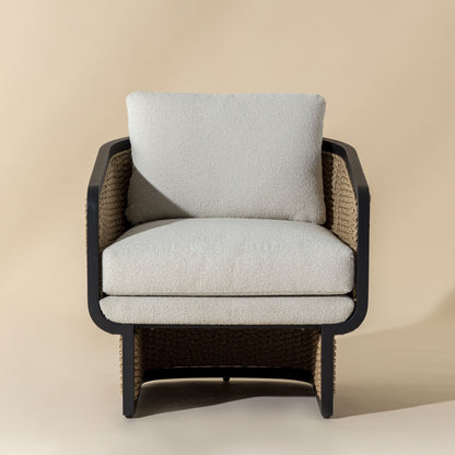 Olbia Lounge Chair - Louis Cream