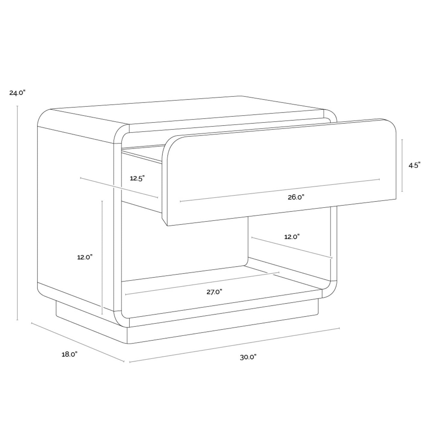 Fauna Nightstand